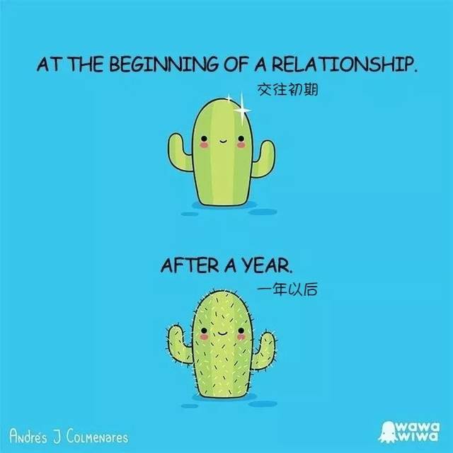 周末漫画|扎心又软萌的英语漫画,画风也太治愈