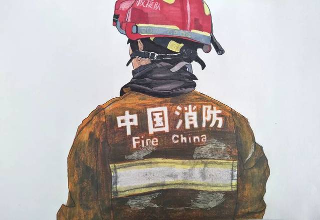 "消防安全 伴我成长"主题绘画优秀作品展播