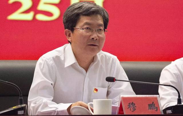 区委书记穆鹏在讲话中阐述了教育事业优先发展的重大意义,对未来一个