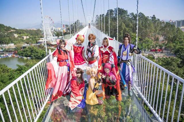 9元秒杀1大1小隐贤山庄套票!炸裂玻璃桥,飘雪王国.