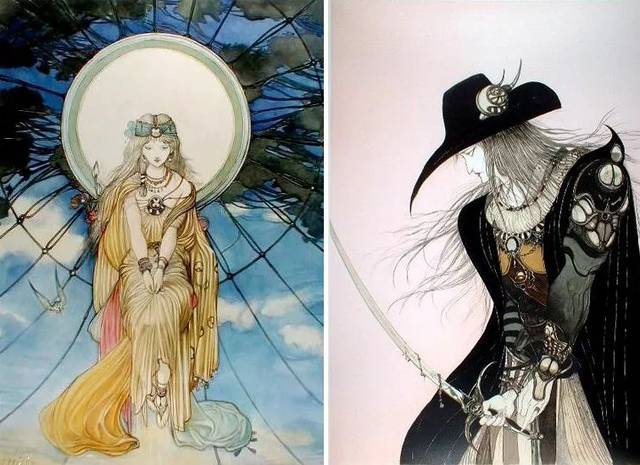 天野喜孝,这个一手描绘了