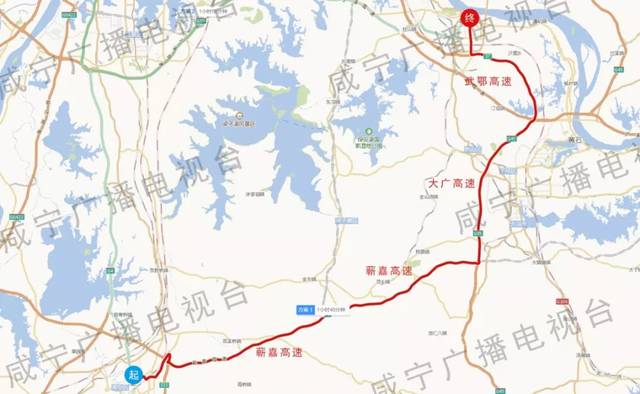 好消息!咸宁将新增一条高速公路 2020年建成通车