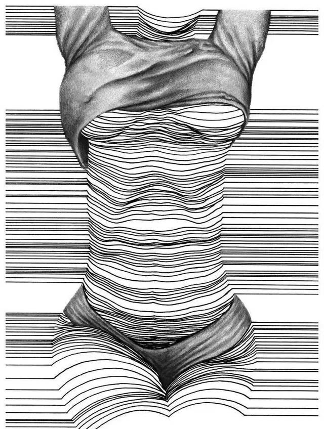 爱尔兰的艺术家,女人身体的诱惑在于优美玲珑