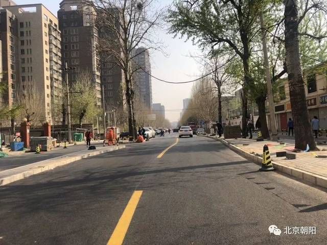 石佛营西路终于畅通了!