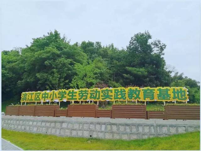 风吹麦浪有我农耕的身影滨江区中小学生有了劳动实践教育基地