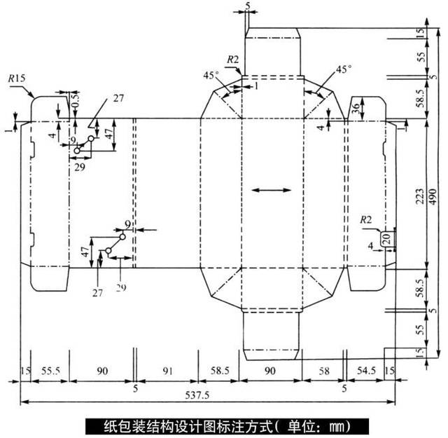 纸盒设计图尺寸标注方式    汇包装,用最懂包装的服务团队,做出最懂