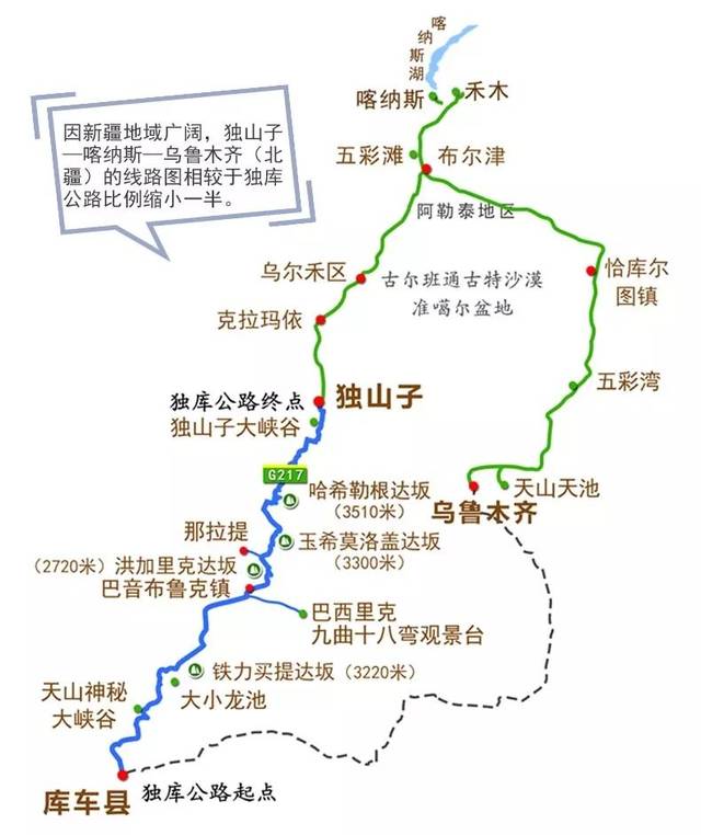 独库公路 喀纳斯环线8日越野旅行!