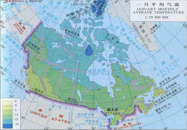 为什么领土面积居世界第二位的加拿大,总人口却只有3700多万人?