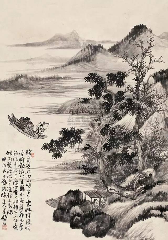 精美山水画100幅,太美了
