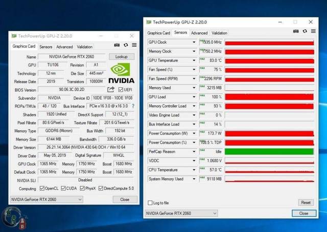 rtx2060 gpuz,影驰rtx20606g 光追没有想象中的那么"可怕",铭瑄rtx2060终结者体装机作业