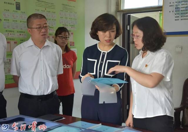 霍州市委常委,宣传部长郭丽华检查南环路街道创建省级文明城市工作 要