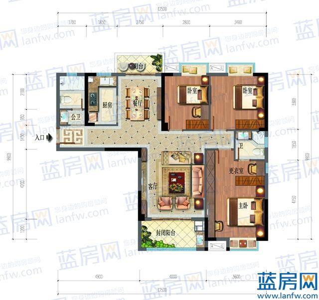 龙岩城发集团新作"雅郡"户型图一睹为快