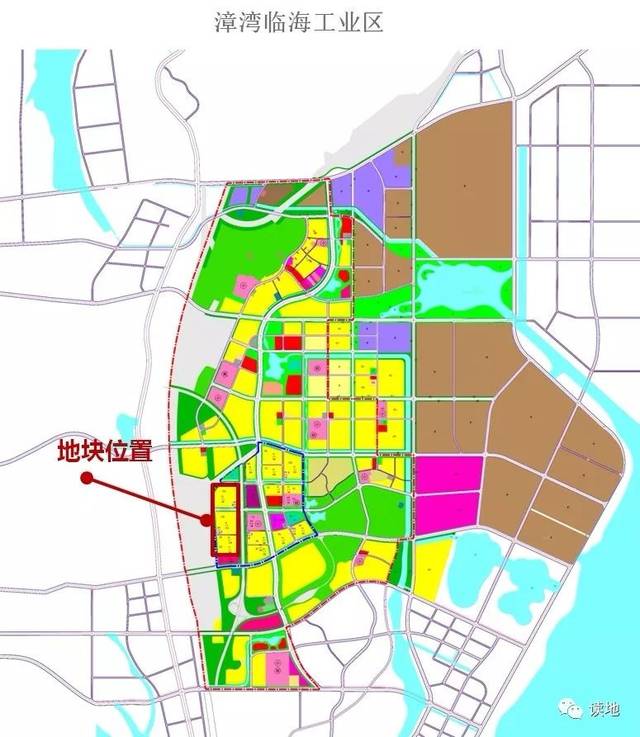 2019p01-04地块所在连城路周边规划图 读地宁德市区漳湾南片区漳湾南