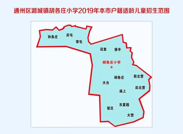 通州最新2019小学划片范围公布!快找找你家划哪儿!