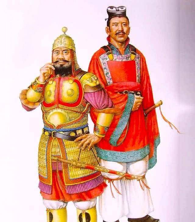老照片中国历代武将复原图你觉得哪朝将军最威武