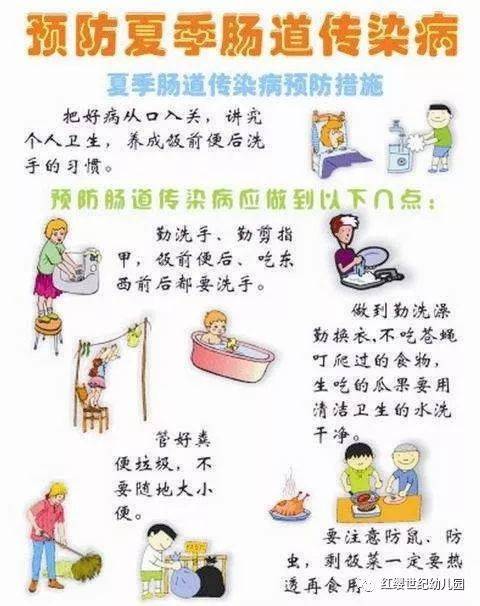 幼儿夏季传染病预防知识