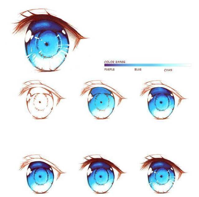不会画漫画人物眼睛怎么办?这几点技巧要掌握好!