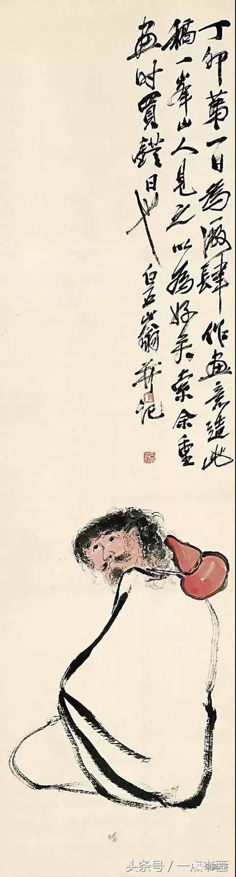 画格高,法欲简,稚拙纯朴,意趣横生——齐白石人物画精选