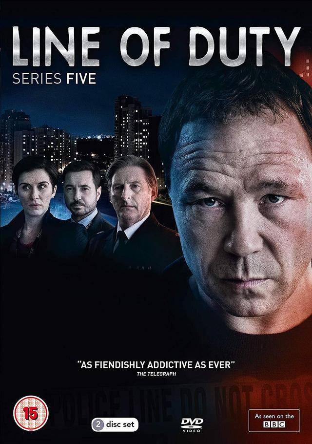 4.《重任在肩》line of duty season   豆瓣评分:9.2分