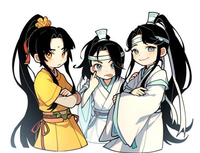 魔道祖师同人:蓝思追地咚金凌被罚倒立?含光君和泽芜君也遭殃