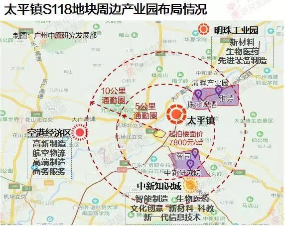 从化太平镇踩地:"回炉地"扼守14号线!知识城,空港区加持?