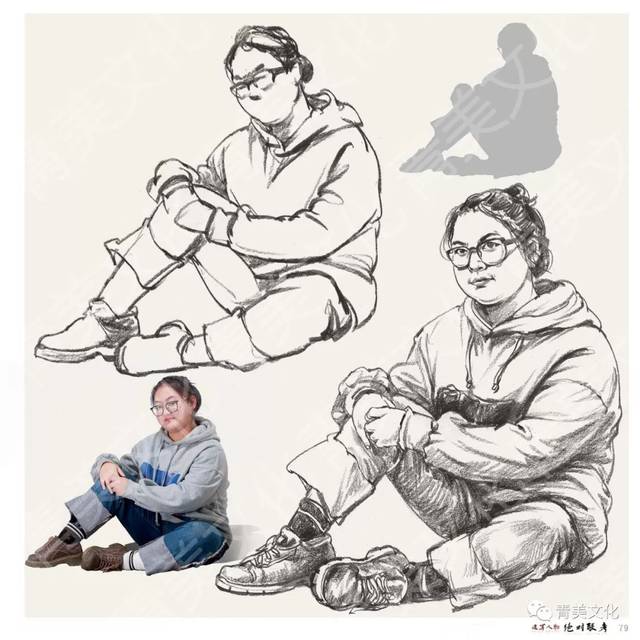 绝对联考速写人物