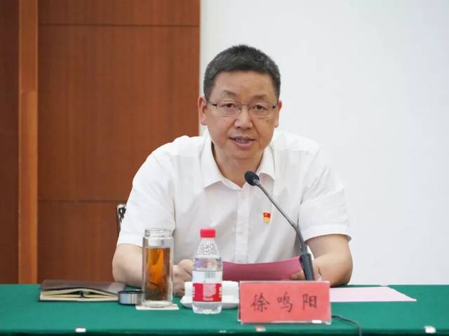 中共嘉善县委副书记,县长徐鸣阳致辞