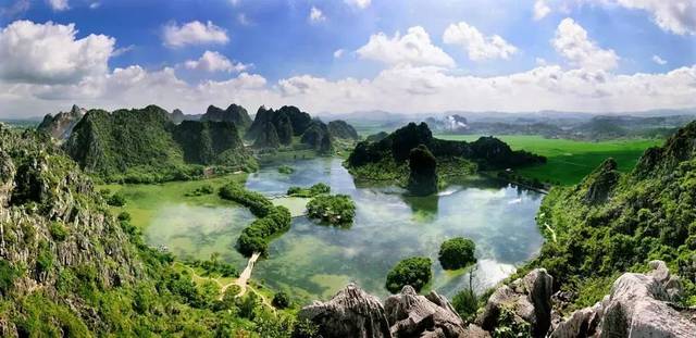 陆川龙珠湖景区