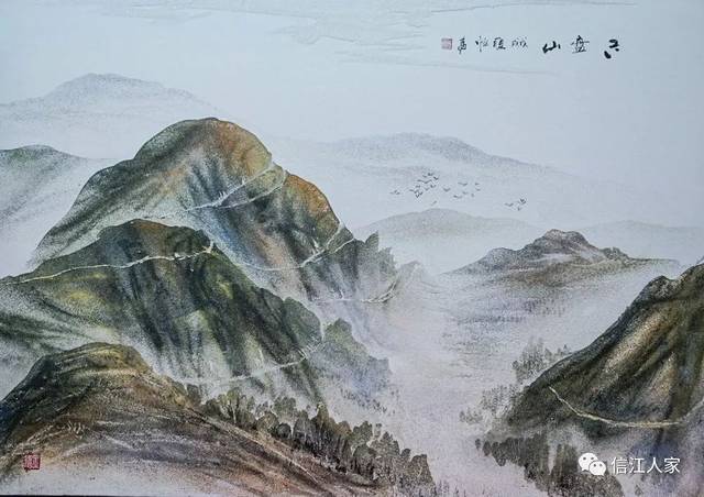 沙画:九曲黄河万里沙
