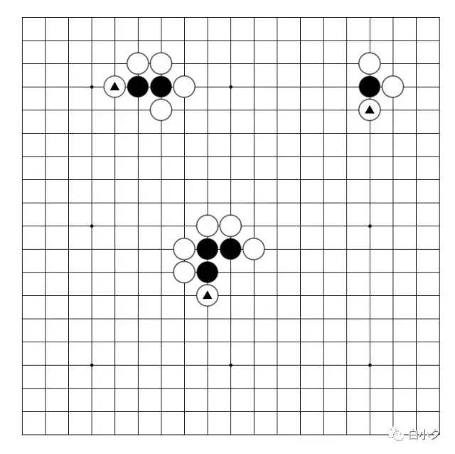 围棋入门知识——棋子的气(2)