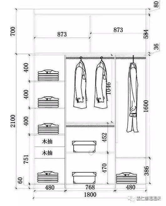 首次公开我的衣柜内部格局,适合96%的人!觉得现任衣柜