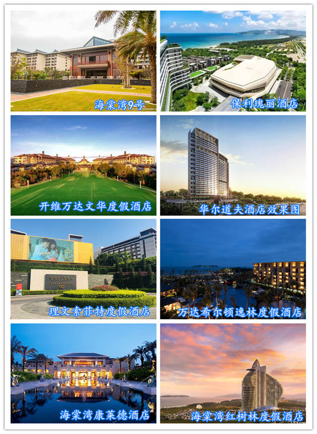 泰康之家·三亚海棠湾度假村(在建),三亚保利瑰丽酒店,三亚海棠湾开维