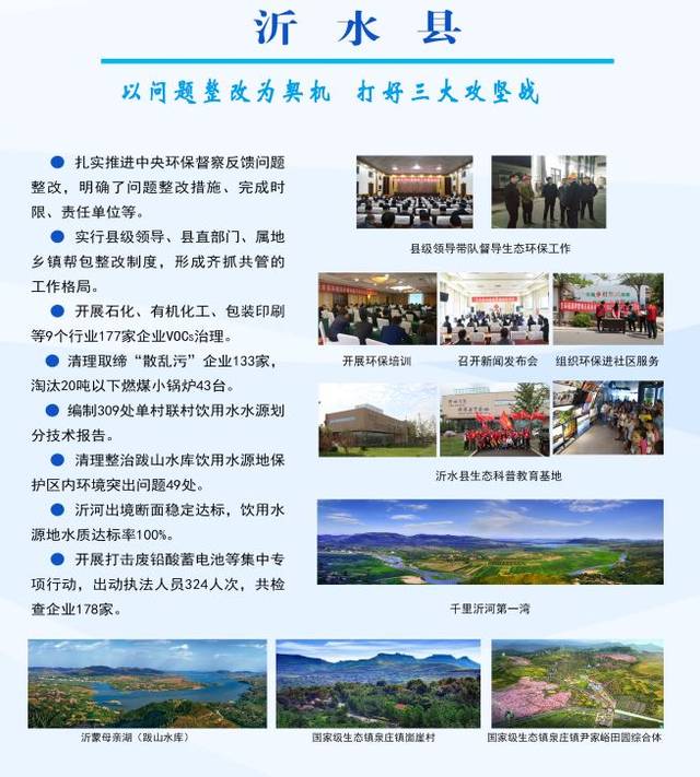 九县专版 | 沂水县：强力推进河湖清违整治