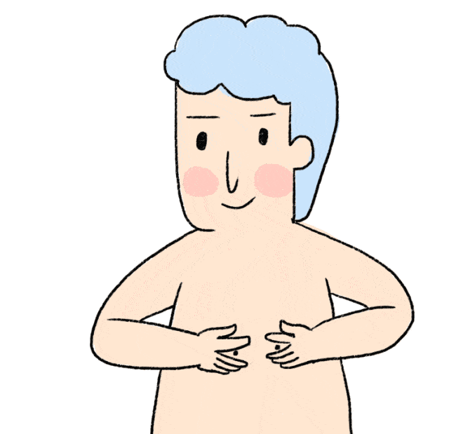 所以,男性朋友们如果发现自己乳房出现了异常或成了