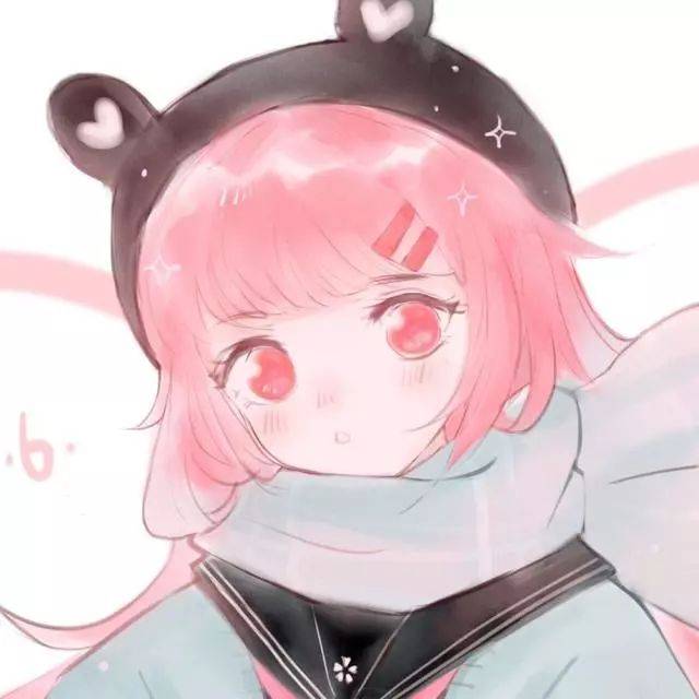 女生头像 | 粉色系可爱女头