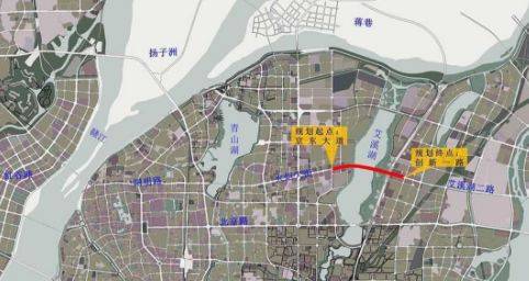 九洲高架快速路东延,瑶湖隧道,二七过江隧道,九龙湖过江通道,艾溪湖