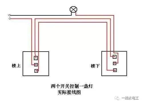 双控开关的工作原理是什么?双控开关接线图