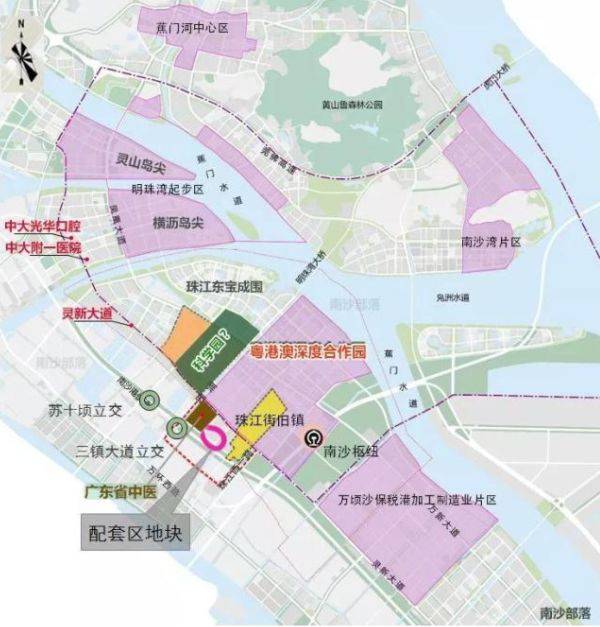 对比去年出台的《广州市城市总体规划(2017-2035年)》草案,其在新版总