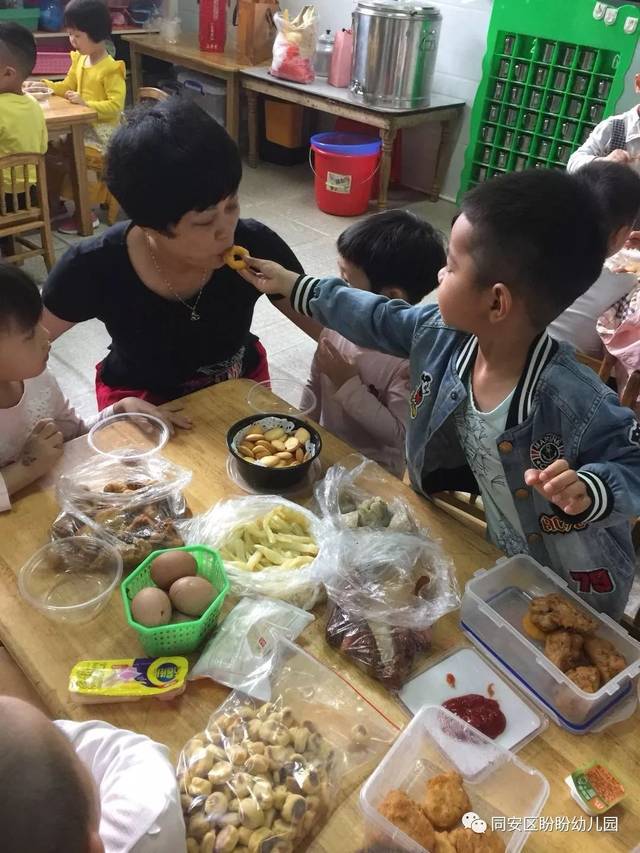 舌尖上的"盼盼"——同安盼盼幼儿园小班美食分享日