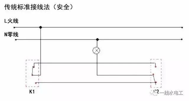 双控开关的工作原理是什么?双控开关接线图