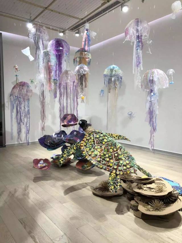 海洋之殇装置艺术展 当艺术遇上环保,在这里重新发现海洋之蓝!