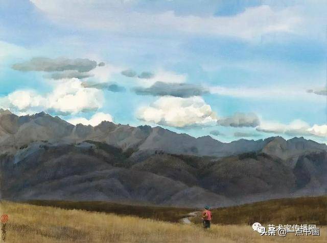 色彩豪放,笔触细腻—黄铁山水彩画专辑