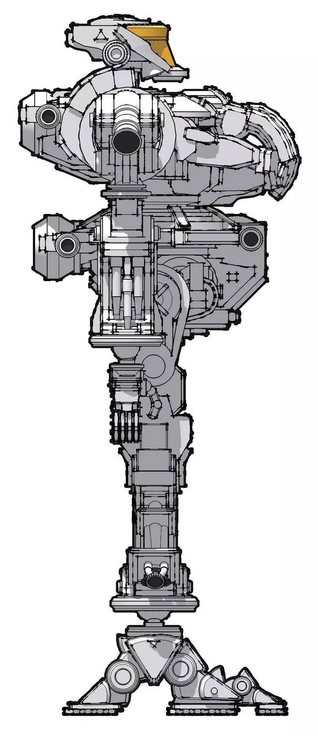 用于机甲基本形态的支撑,是带动机甲运动的内部主体结构,在极大程度上