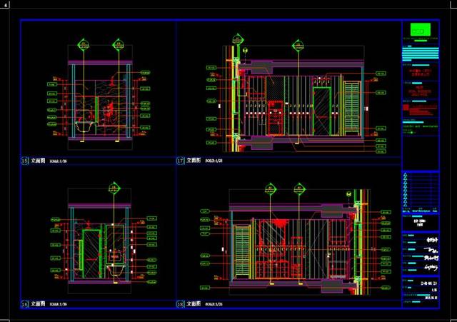 客房层施工图 物料 实景图 二次机电图 bim演示视频 强电图 | cad jpg