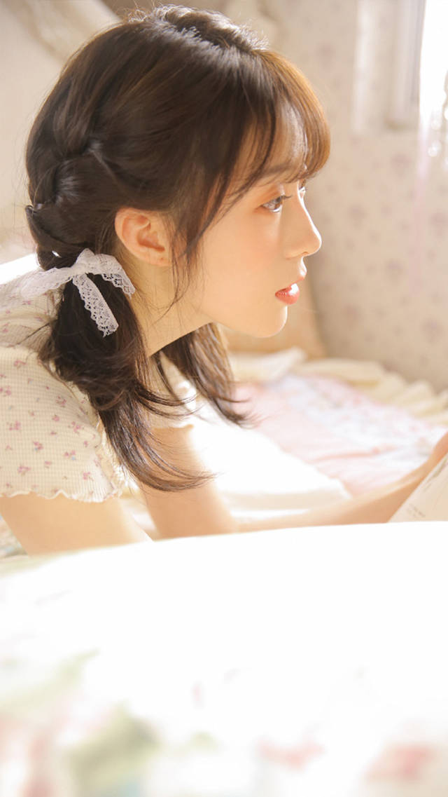 清甜美女私房俏皮可爱写真图片手机壁纸
