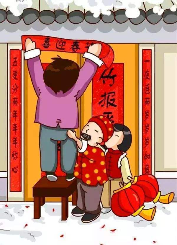 原创贴春联习俗起始之谜