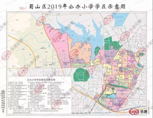 2019年合肥最新中小学学区划分定了!