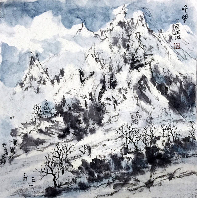 中国画名家——画家徐进波山水画欣赏