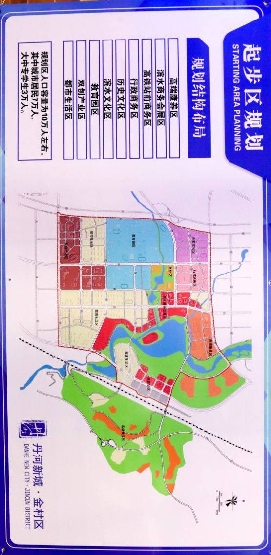 晋城这座新城,起步区人口10万(内有大量规划图)