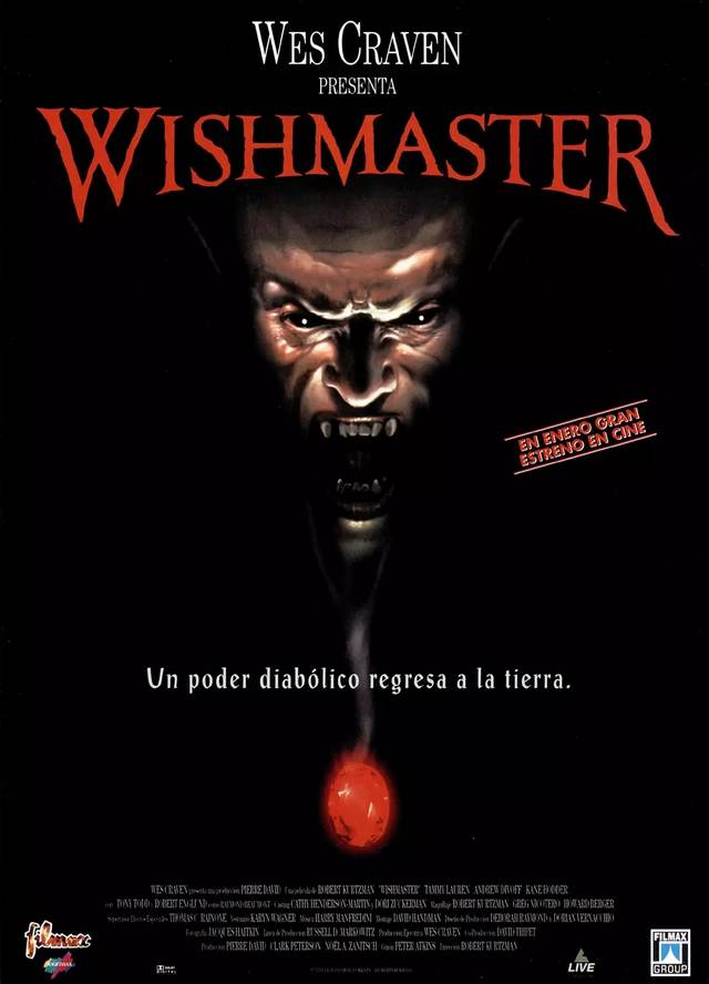 试胆电影推荐2《恶魔咆哮(wishmaster)